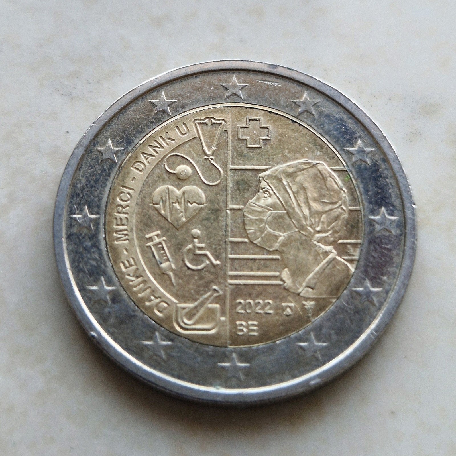 2022 Belgian, 2-euro commemorative coin, Ophalen of Verzenden