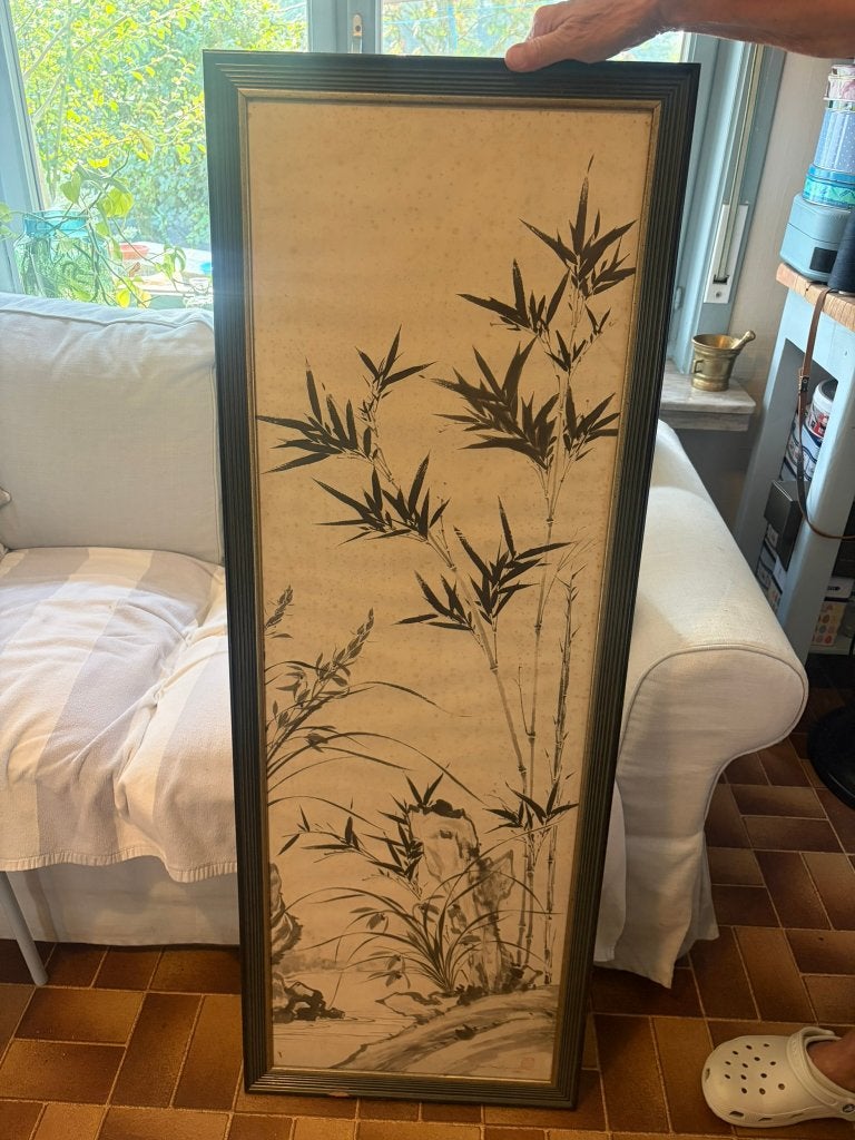 Pater Mon Vangenechten, 125 cm, Overige technieken, Ophalen of Verzenden, Gesigneerd