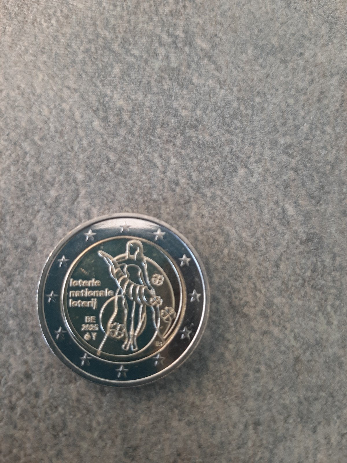2 eurostuk nationale loterij, Ophalen
