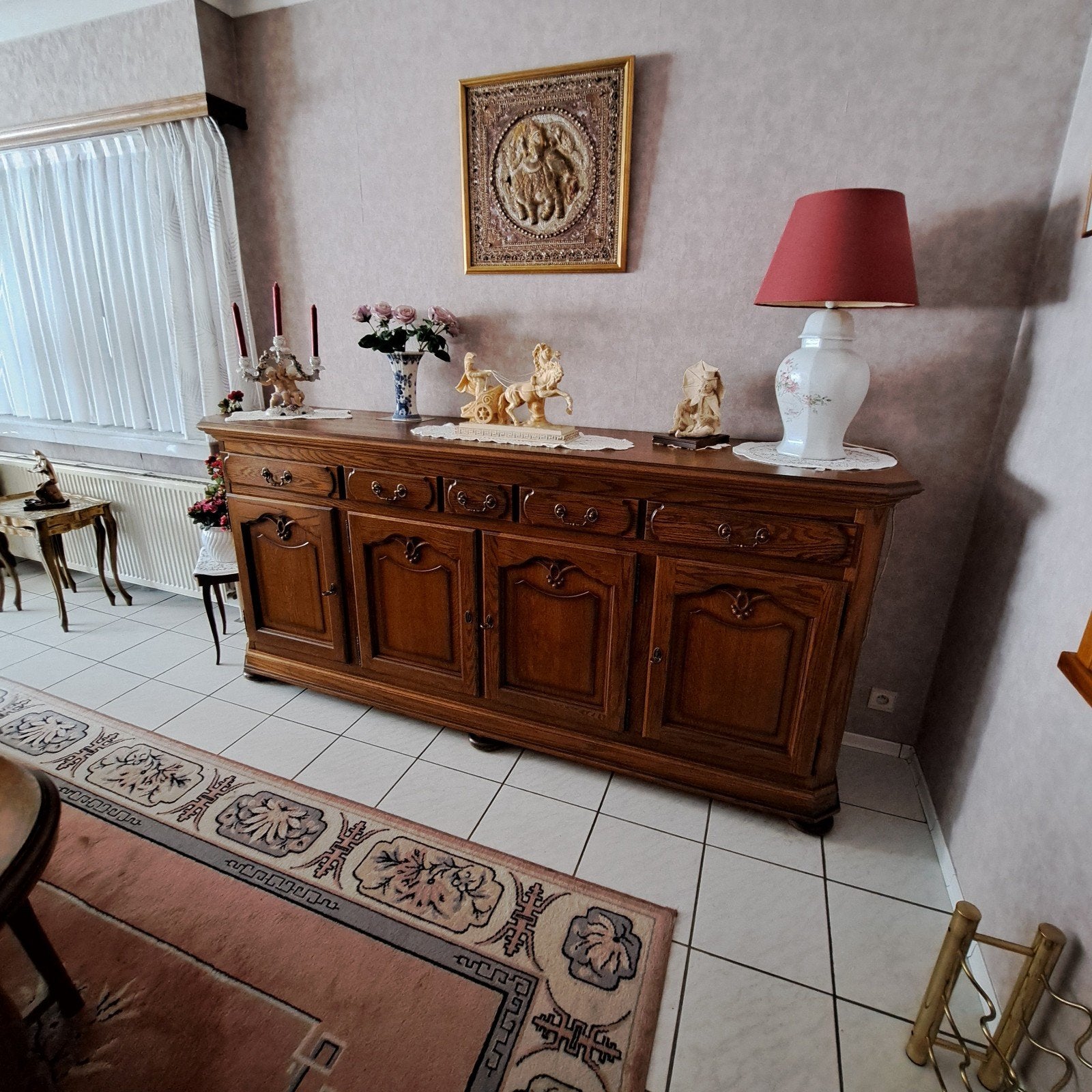 Eetkamer, Huis en Inrichting, Ophalen, Gebruikt, 4 tot 6 stoelen