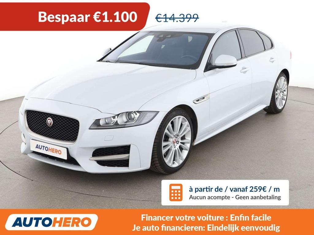 Jaguar XF 20d R-Sport AWD (année de construction 2016), Autos, Cuir, Achat, 1700 kg, https://public.car-pass.be/vhr/2ecf5791-4c58-41d8-83d4-f14e1a6000cc