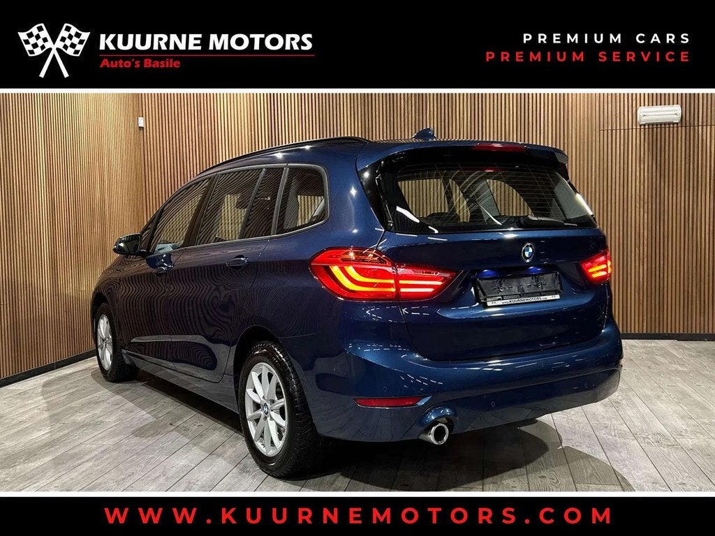 BMW 2 Serie 216 dA GT 7pl Leder/Led/Gps/Pdc/Airco/Bt *1j gar, Auto's, Automaat, Gebruikt, 2 Reeks, 7 zetels