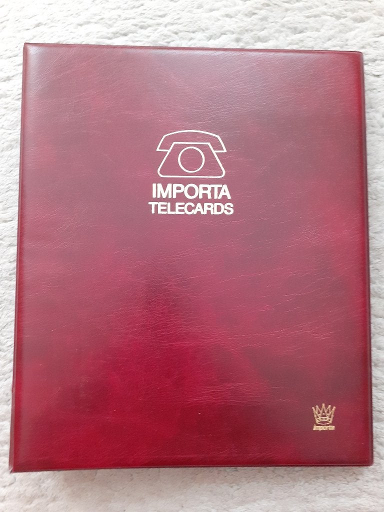Importa telecards album met 135 telefoonkaarten, Ophalen of Verzenden