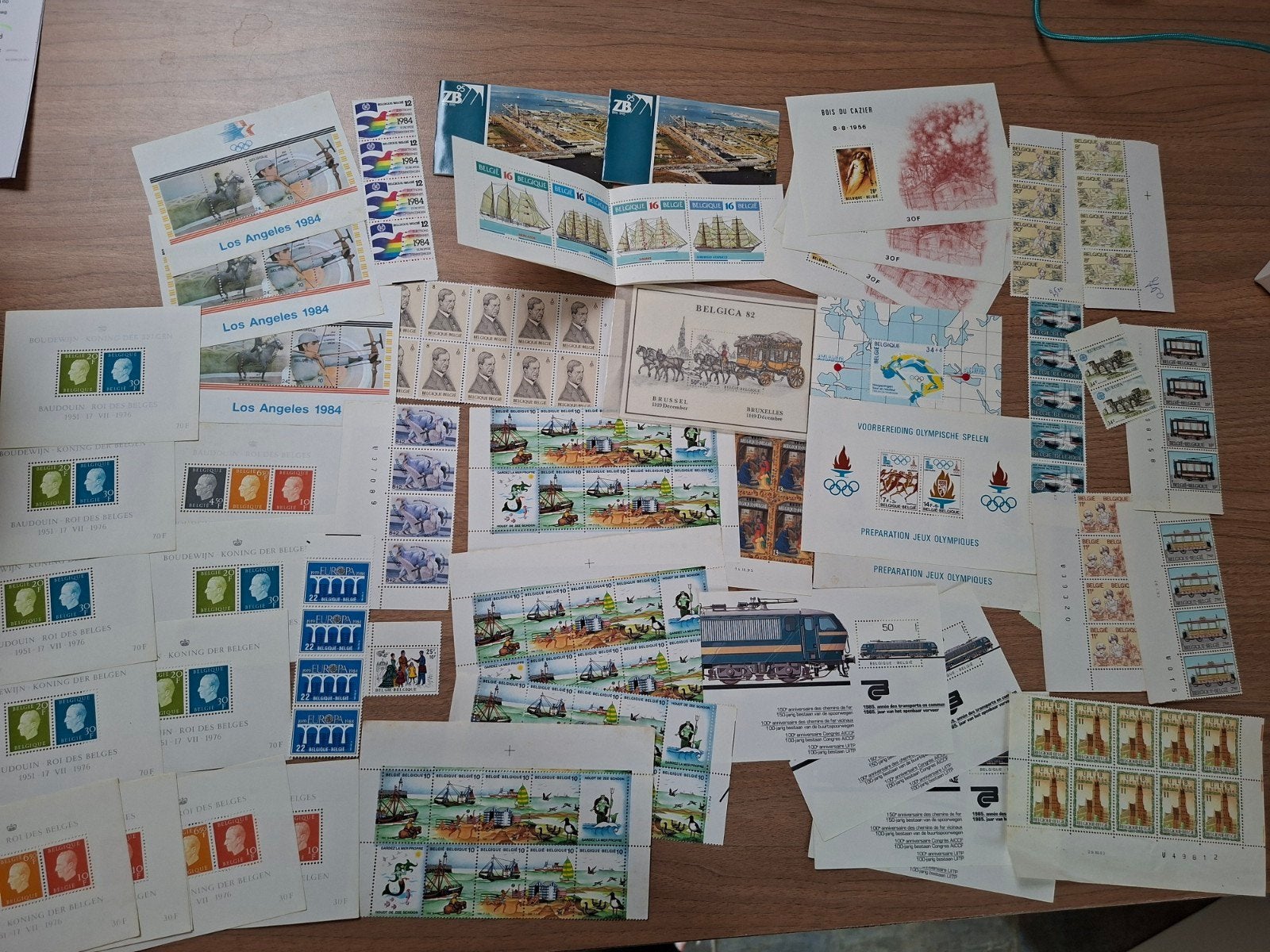 ongebruikte Belgische postzegels, Ophalen of Verzenden, Olympische Spelen