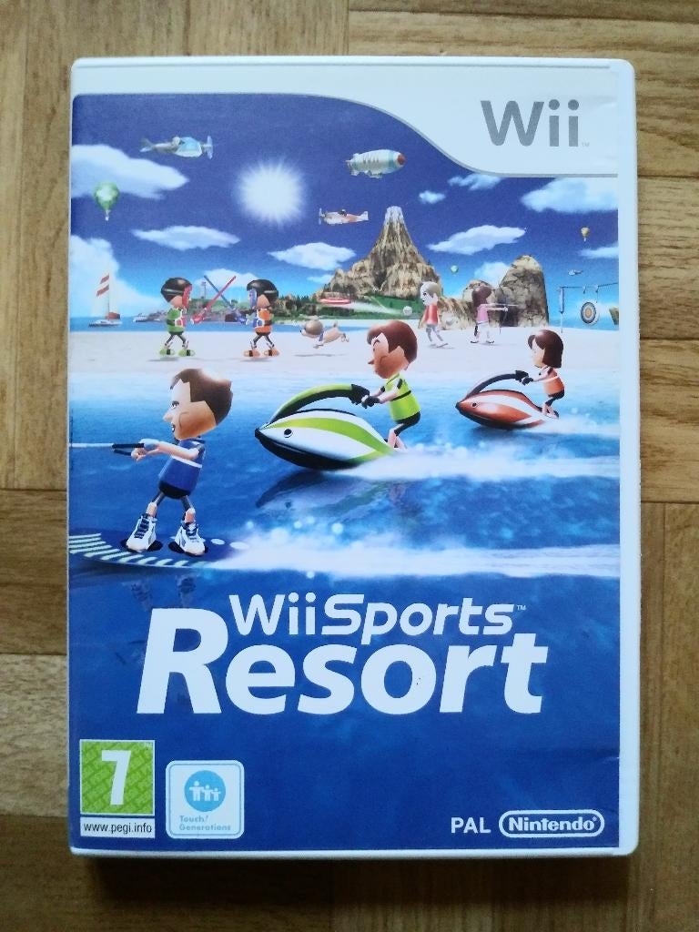 Jeu Wii Sports Resort pour Wii ou Wii U, Enlèvement ou Envoi, À partir de 3 ans, 3 joueurs ou plus, Sport