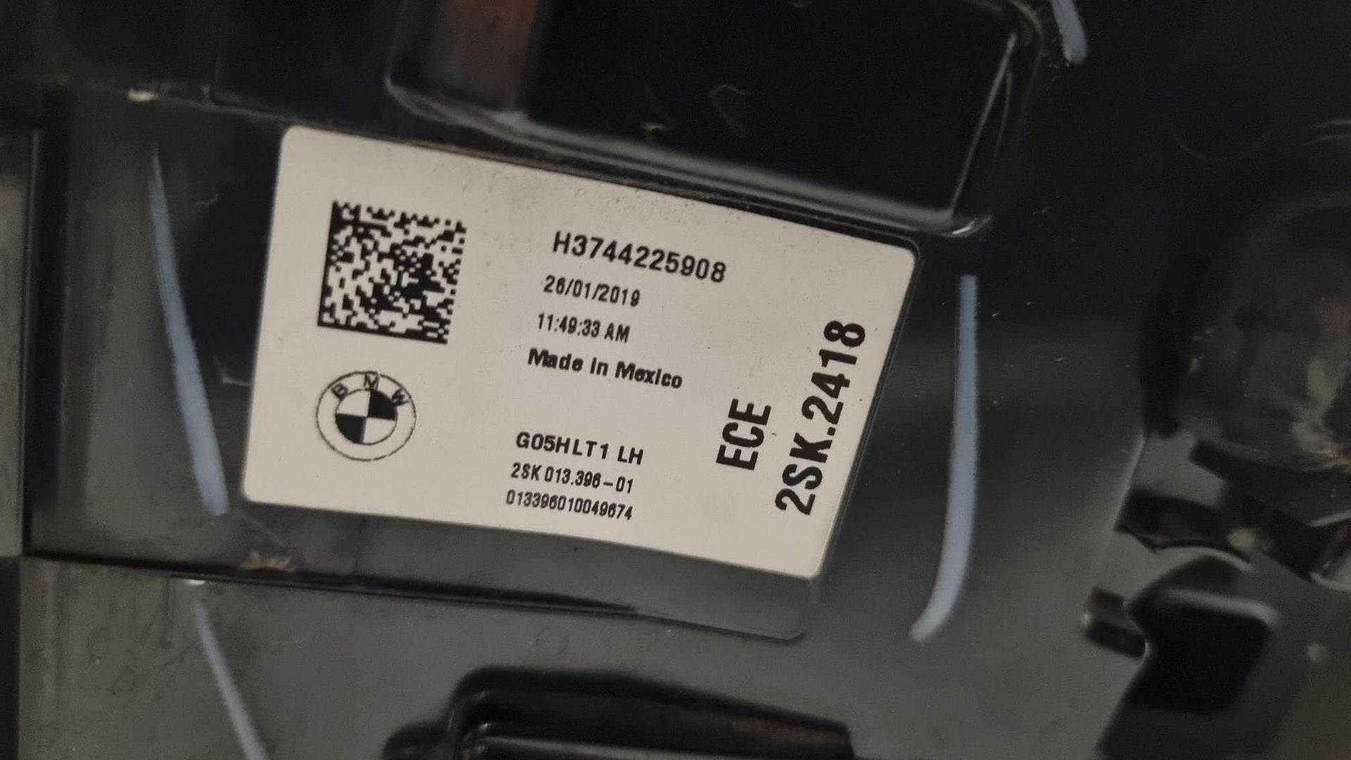 BMW X5 G05 LCI LINKS LED ACHTERLICHT H3744225908, Gebruikt, -, -, Ophalen of Verzenden