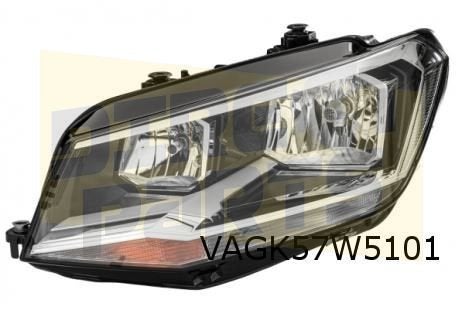 Volkswagen Caddy (7/15-12/20) Koplamp Links (H7 / H7) Origin, -, -, Nieuw, -