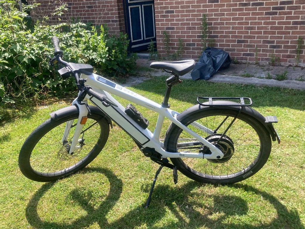 Stromer ST3 Pinion Sport (2024) – Topstaat, 50 km par batterie ou plus, Comme neuf, Stromer, Enlèvement