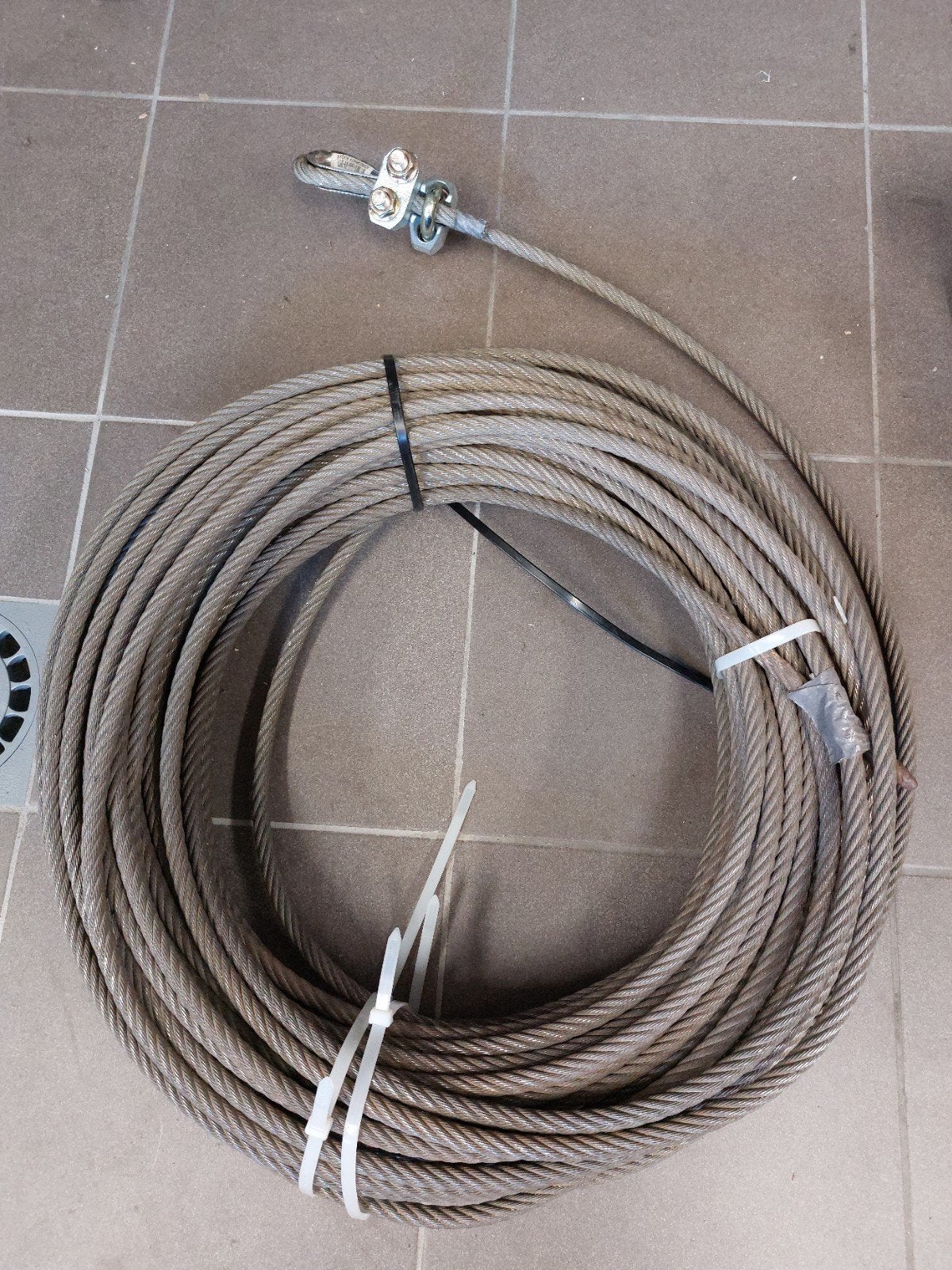 Tirfor staalkabel, Ophalen