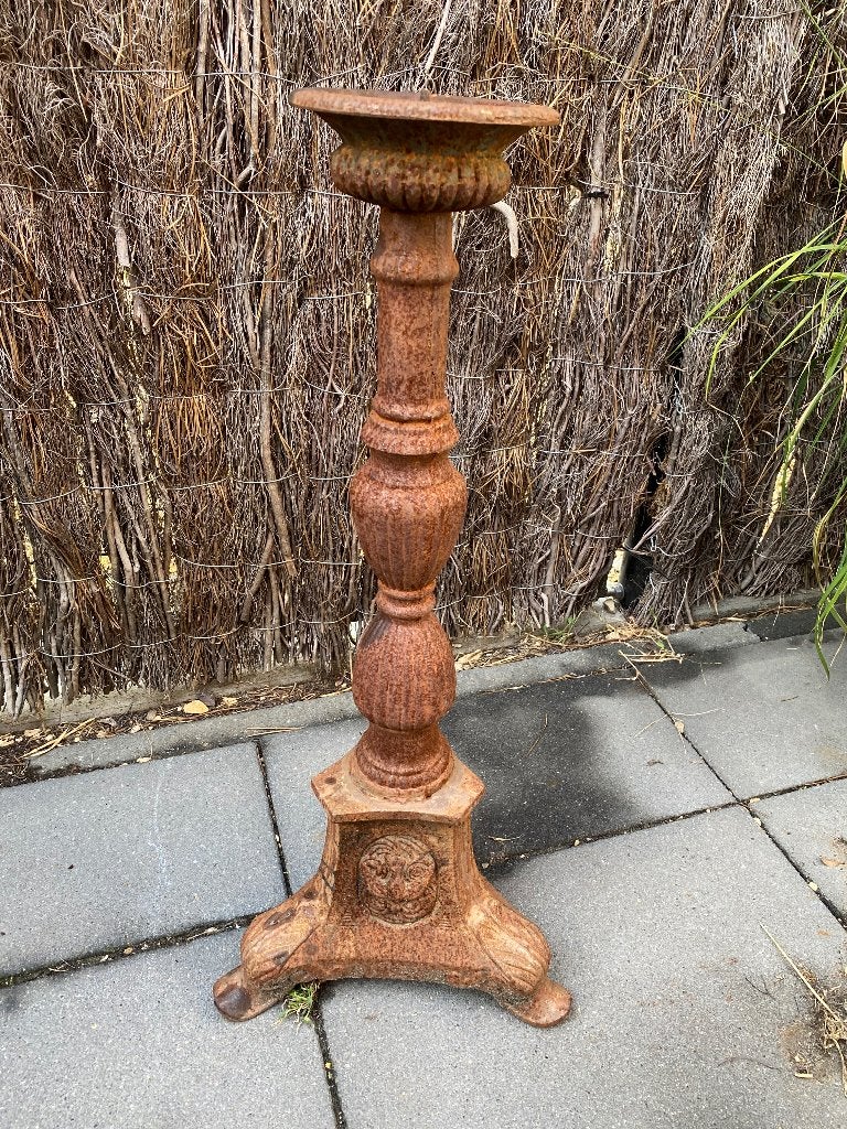 IJzeren kandelaar, Huis en Inrichting, Woonaccessoires | Kandelaars en Kaarsen, Ophalen, 68 cm, Zo goed als nieuw, Metaal