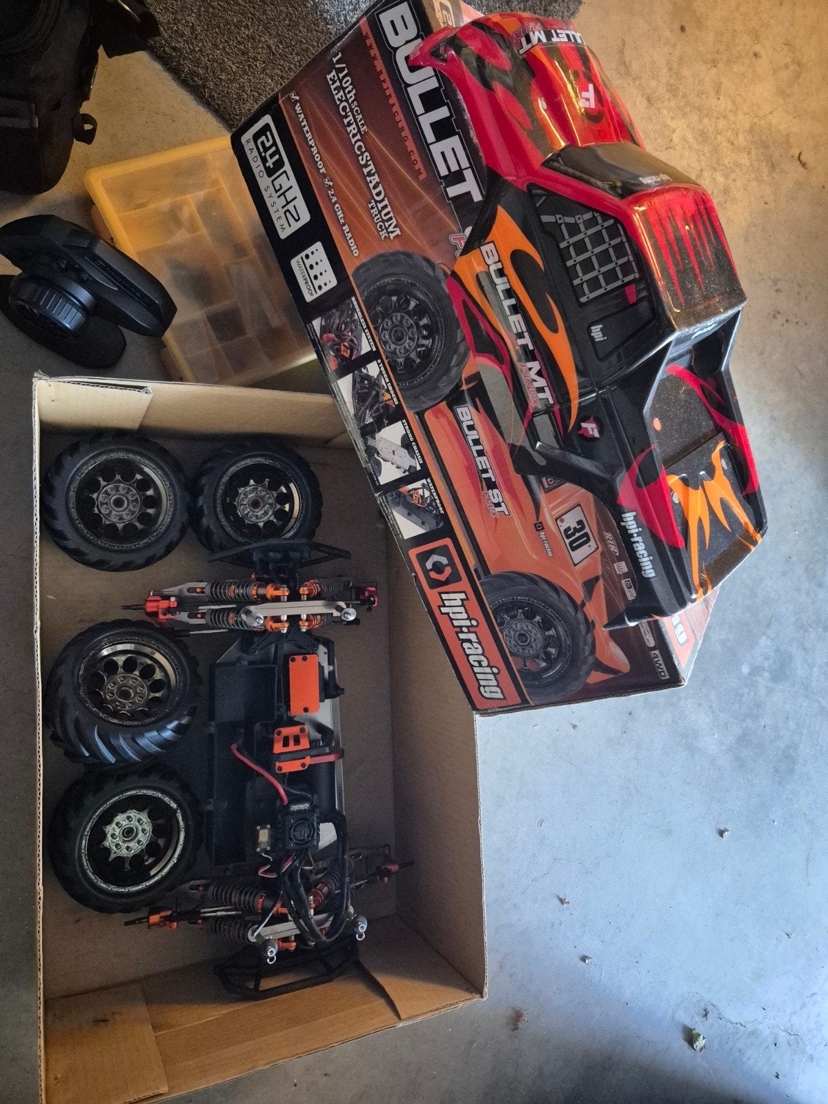 HPI Bullet Racing MT, Enlèvement, Utilisé, Électro, Voiture off road