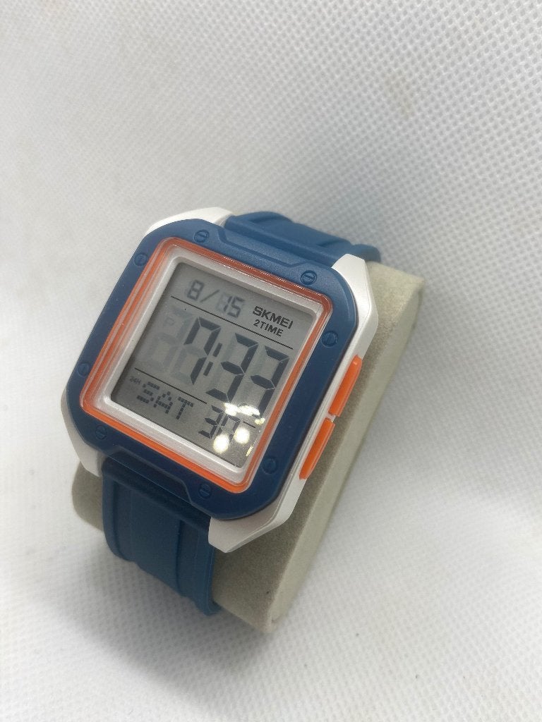 Montre homme numerique Skmei, Handtassen en Accessoires, Horloges | Heren, Overige merken, Kunststof, Polshorloge, Nieuw