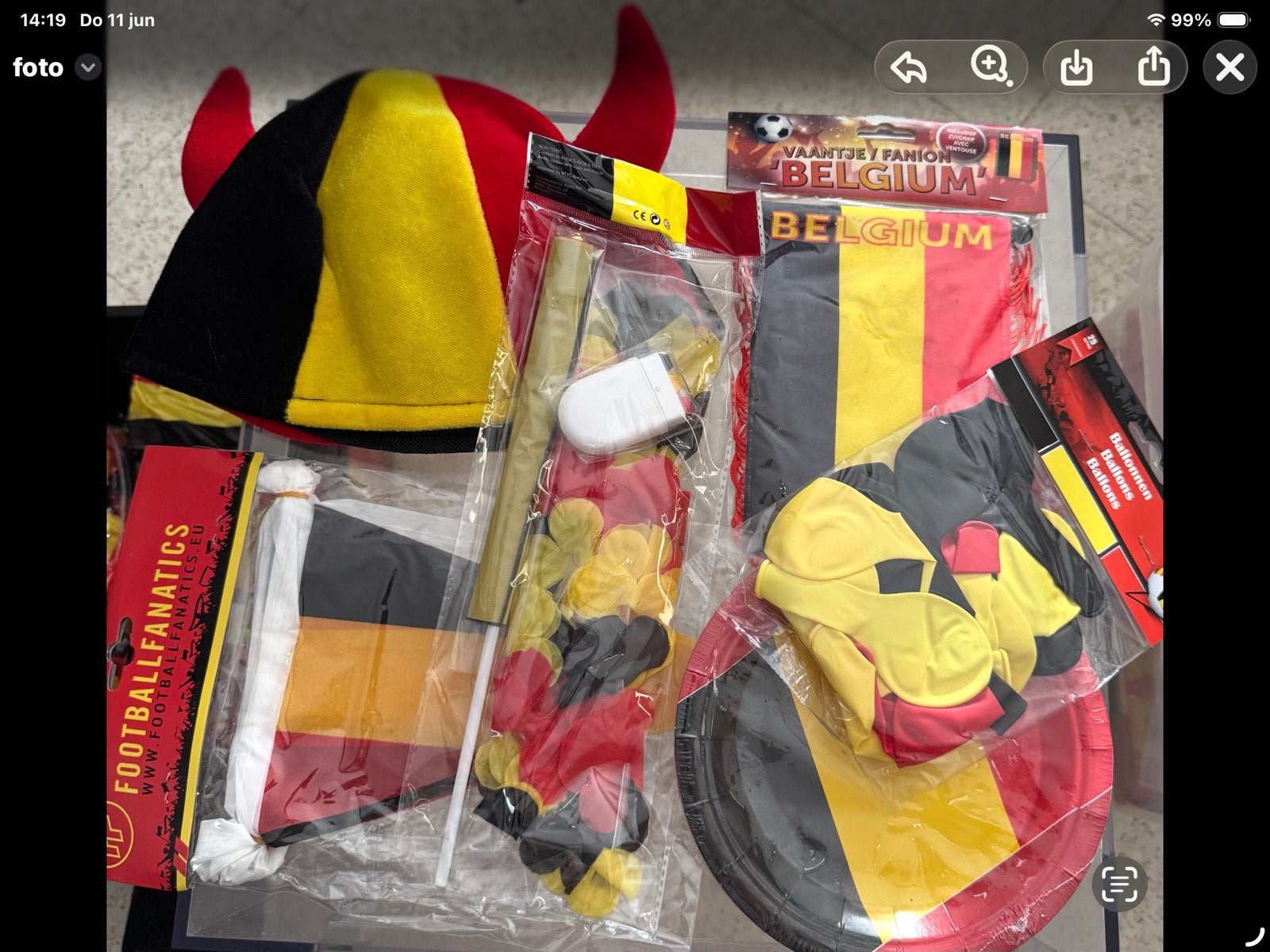 Supporterspakket 2, Collections, Articles de Sport & Football, Enlèvement, Neuf