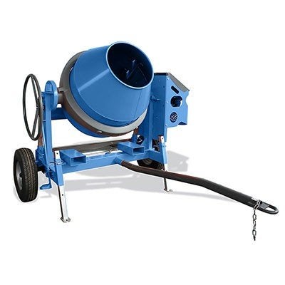 Bétonnière électrique 350 litres tractable, Enlèvement, Utilisé