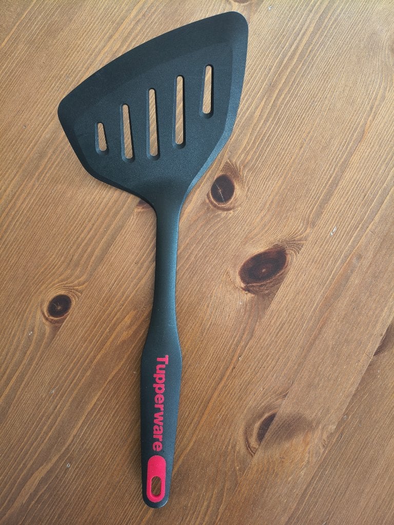 Tupperware bakspatel groot - Tupperware bakspaan 32,5 cm, Huis en Inrichting, Keuken | Tupperware, Zo goed als nieuw, Overige typen