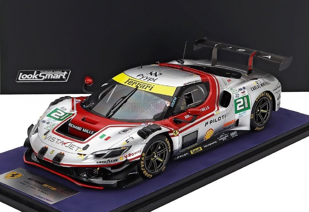 Looksmart Ferrari 296 GT3 / 24H Le Mans 2025 #21 / Nieuw!, Ophalen of Verzenden, Nieuw, Auto