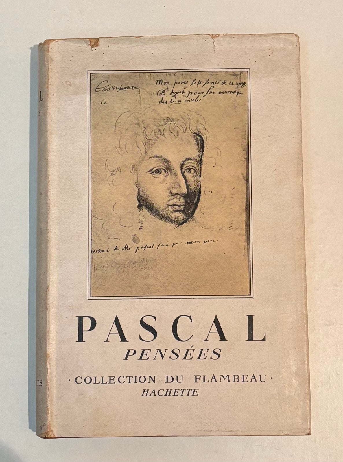 Pensées de Pascal - Collection Flambeau Hachette, Enlèvement ou Envoi, Utilisé