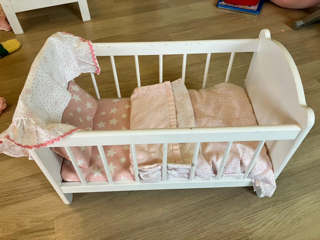 Poppenbed, Kinderen en Baby's, Ophalen, Gebruikt