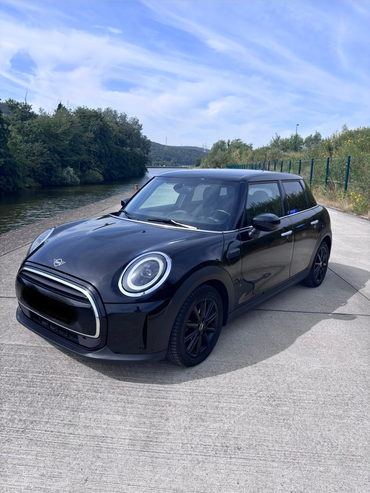 Mini on full black 2021, Cuir, Achat, Noir, 5 portes