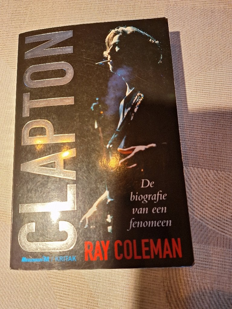 Biografie Eric Clapton, Boeken, Gelezen, Ray Coleman, Artiest, Ophalen of Verzenden