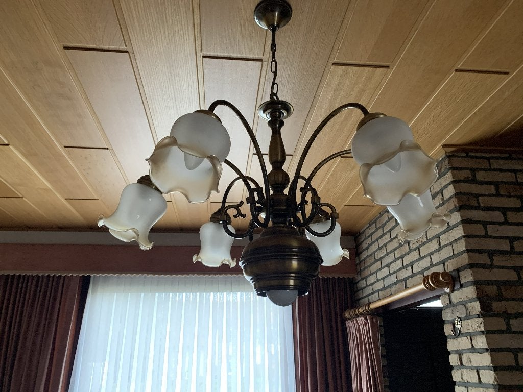 kroonluster, Ophalen, Gebruikt, Overige materialen, E14 (klein)