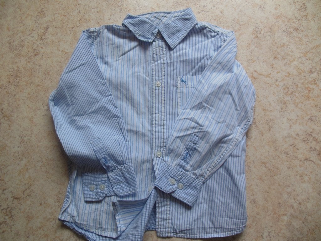 Hemd LOGG 116 (ev +bermuda), Kinderen en Baby's, Kinderkleding | Maat 116, Ophalen of Verzenden, Logg, Jongen, Overhemd of Blouse