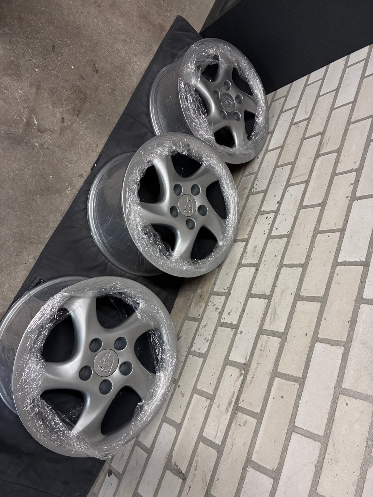 Originele Porsche 996 turbo twist velgen, Ophalen, Velg(en)