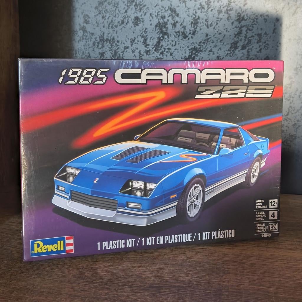 Revell 1:24 Chevrolet Camaro Z28 1985 (nieuw), Hobby en Vrije tijd, Ophalen of Verzenden, Revell