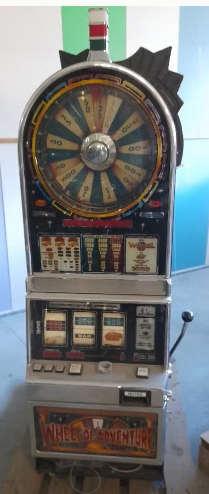 Wheel of Adventure gokkast / speelautomaat, Verzamelen, Ophalen