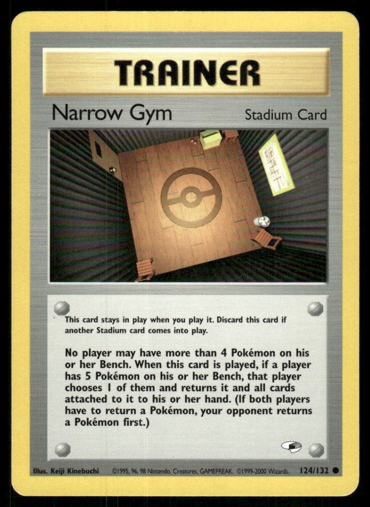 Narrow Gym 124/132 - Gym Heroes (NM), Envoi, Utilisé