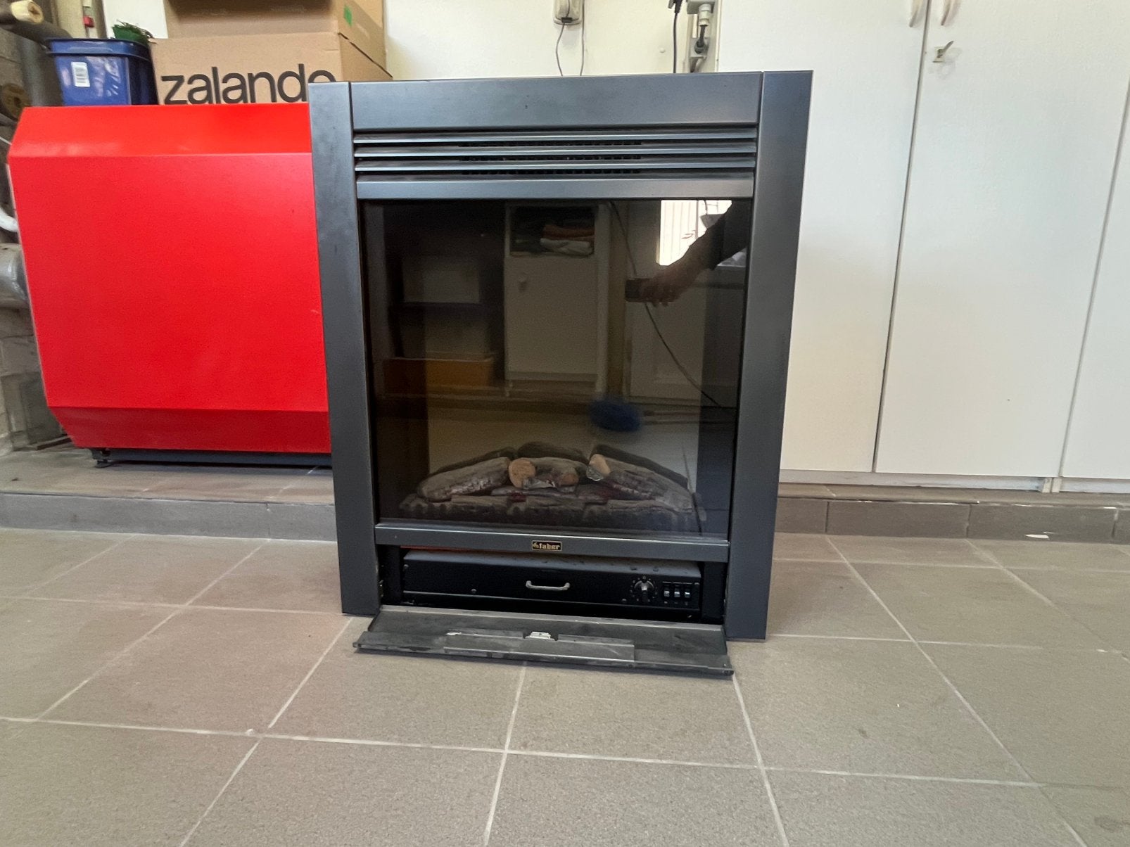 Elektrische kachel, Huis en Inrichting, Ophalen, Zo goed als nieuw