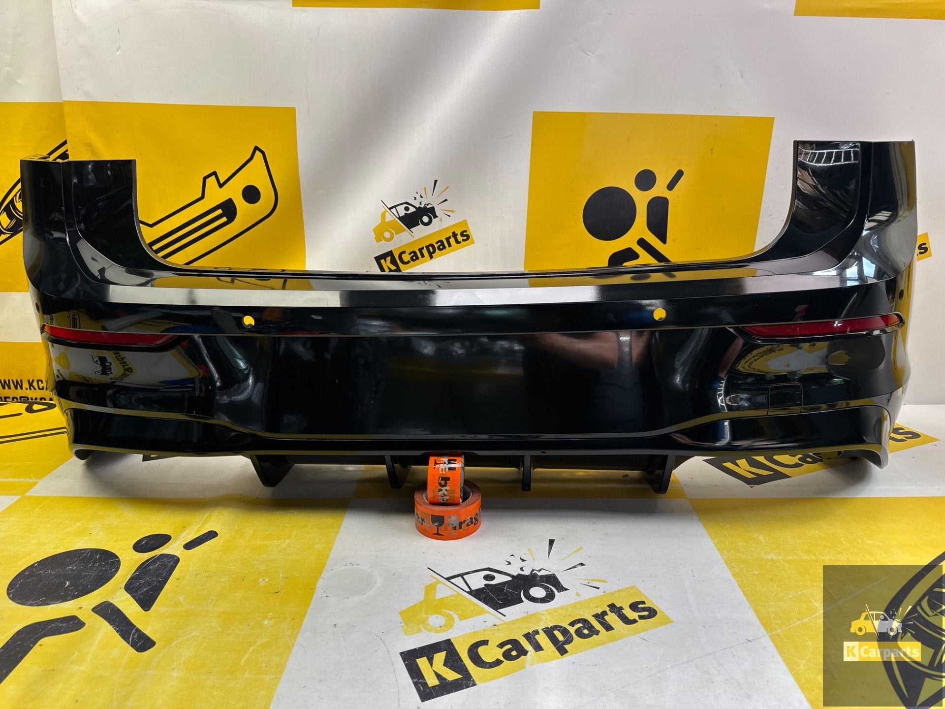 VW Golf 8 R VIII R R20 6XPDC Bumper 5H6807421E Achterbumper, Gebruikt, Volkswagen, Volkswagen AG, Vw@volkswagen.de
