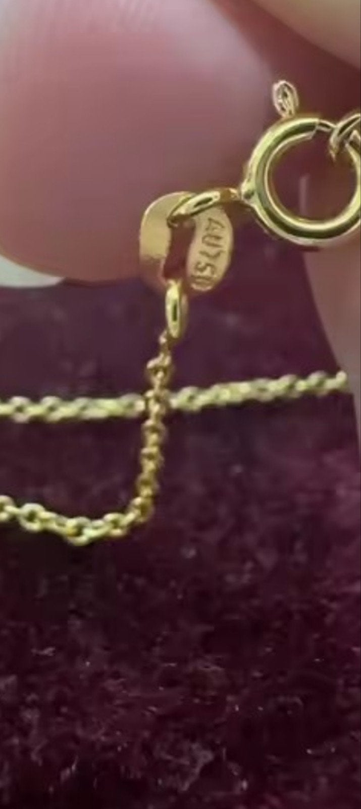 Au750=18k goud fijne halsketting/. promo100€ ipv 132€, Ophalen of Verzenden, Goud, Goud