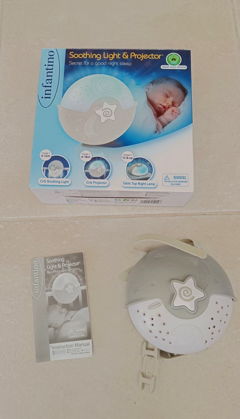 infantino projector met geluid voor baby's, Ophalen of Verzenden