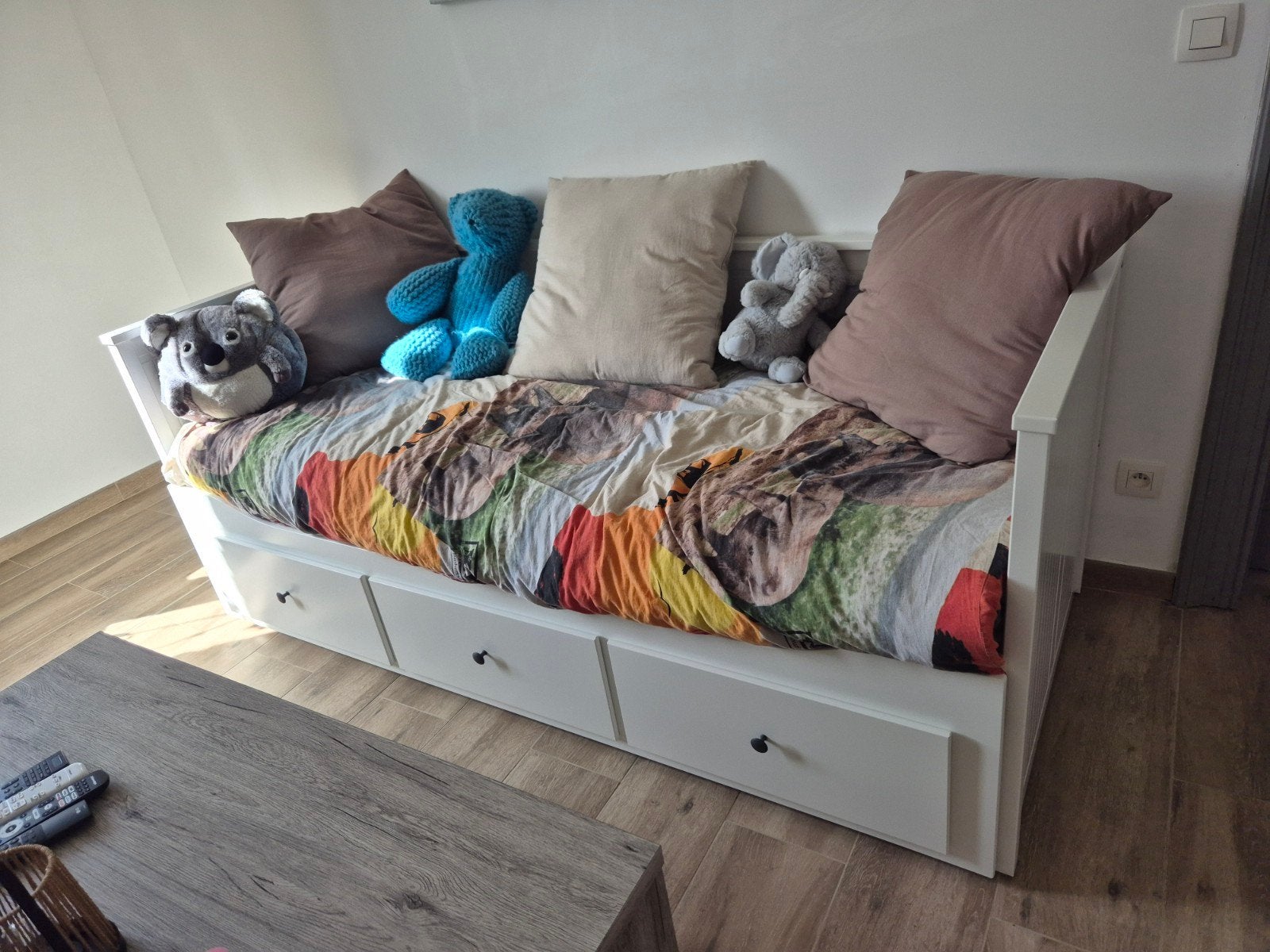 Canapé lit avec tiroirs, Matelas