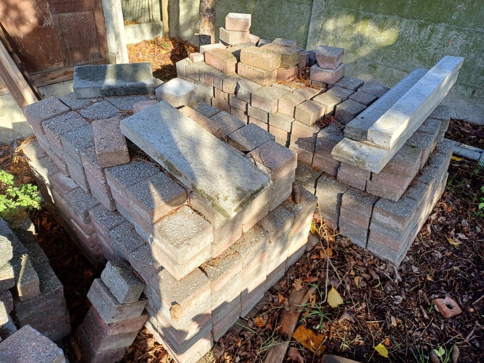 betonklinkers 14x14x7, Enlèvement, Utilisé, Béton