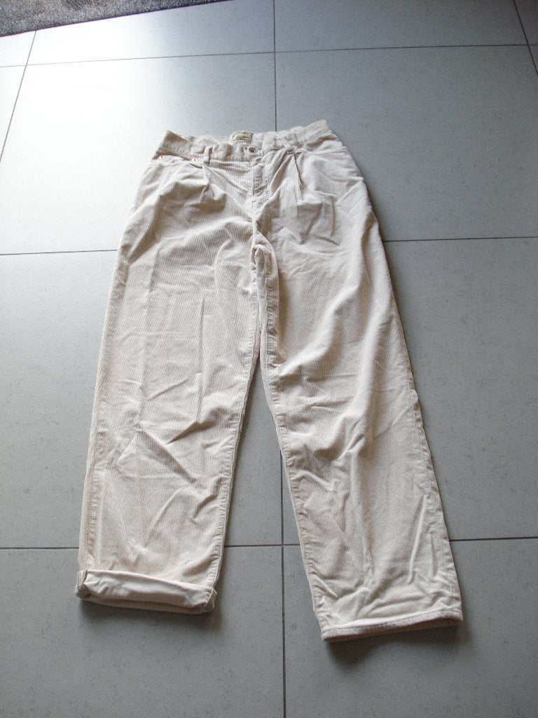 ** Bellerose beige velourse broek, dames. mt 27, Kleding | Dames, Bellerose, Beige, Ophalen of Verzenden, Lang