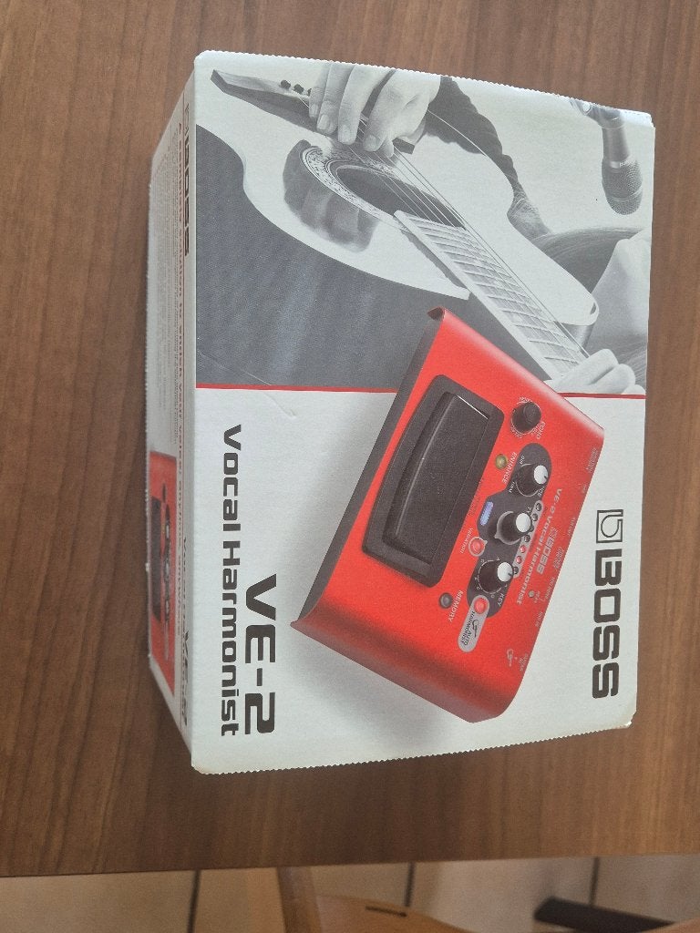 Boss ve-2 vocal harmonist, effectenpedaal voor zang, Muziek en Instrumenten, Overige Muziek en Instrumenten, Ophalen, Zo goed als nieuw