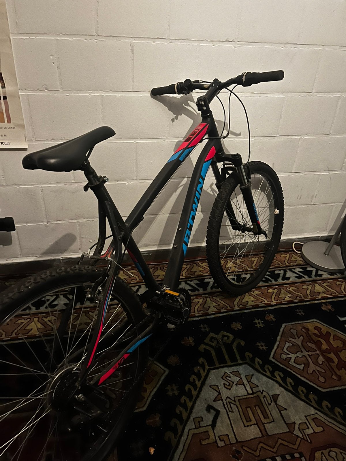 Velo vtt bwin, Enlèvement, Comme neuf, Suspension