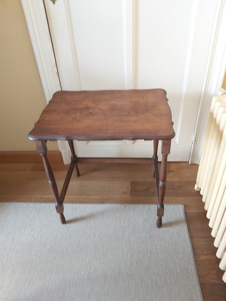 Petite table basse ancienne, Enlèvement