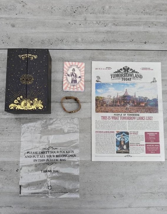 Tomorrowland 2017 - treasure case en unieke items.