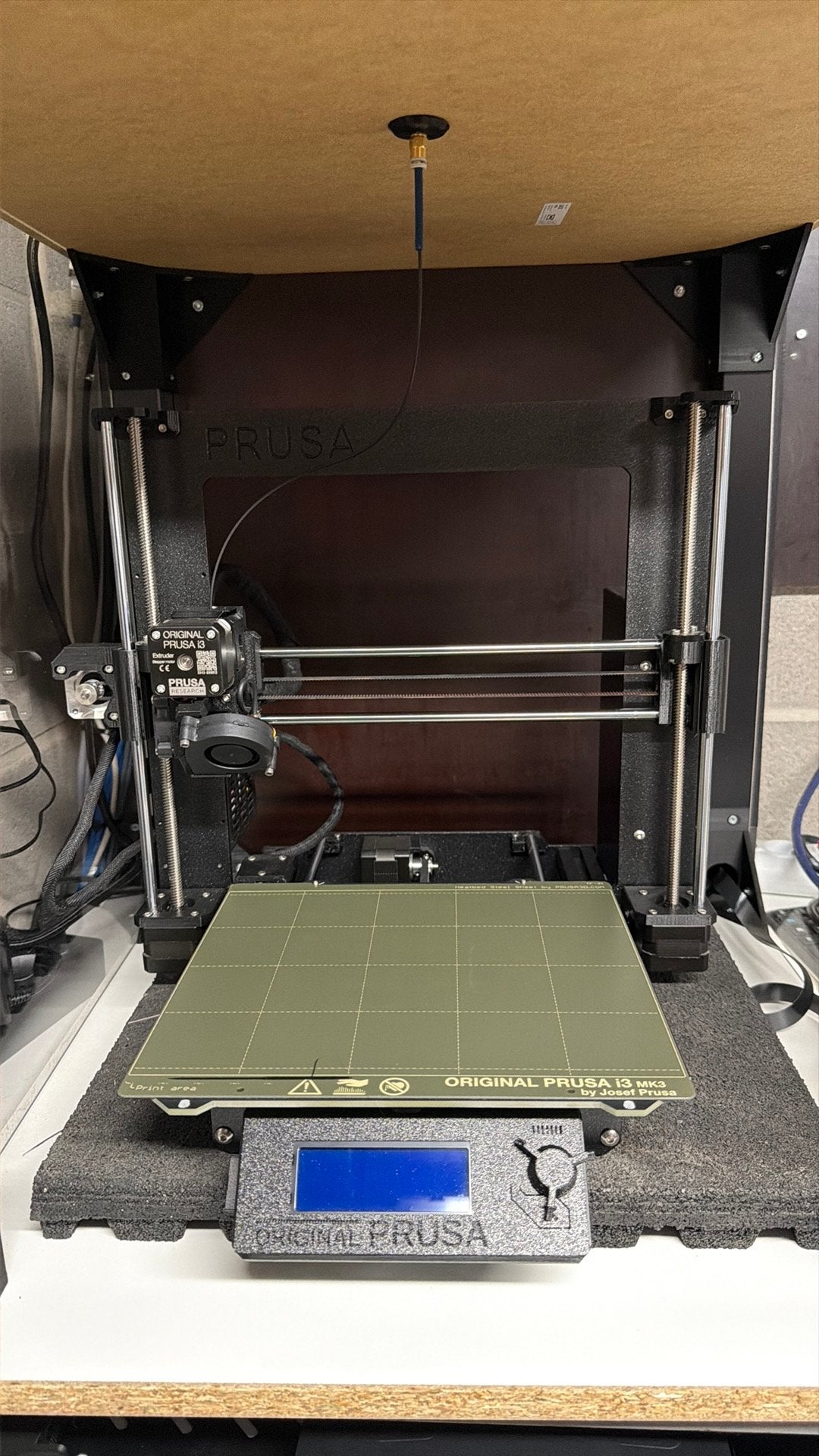 Perfect werkende Prusa Mk3s+ met PEI sheet en textured, Computers en Software, Ophalen