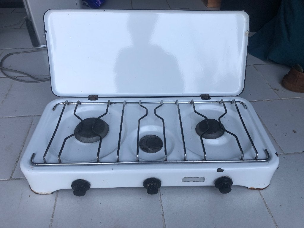 Gas kookvuur fornuis, Elektronische apparatuur, Fornuizen, Ophalen, Gebruikt, 3 kookzones of minder, Gas