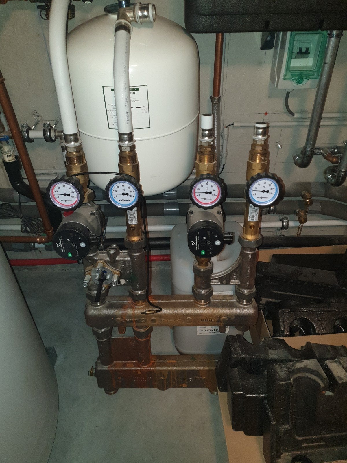 Uitbreiding CV  viessmann divicon, Doe-het-zelf en Bouw, Thermostaten, Ophalen