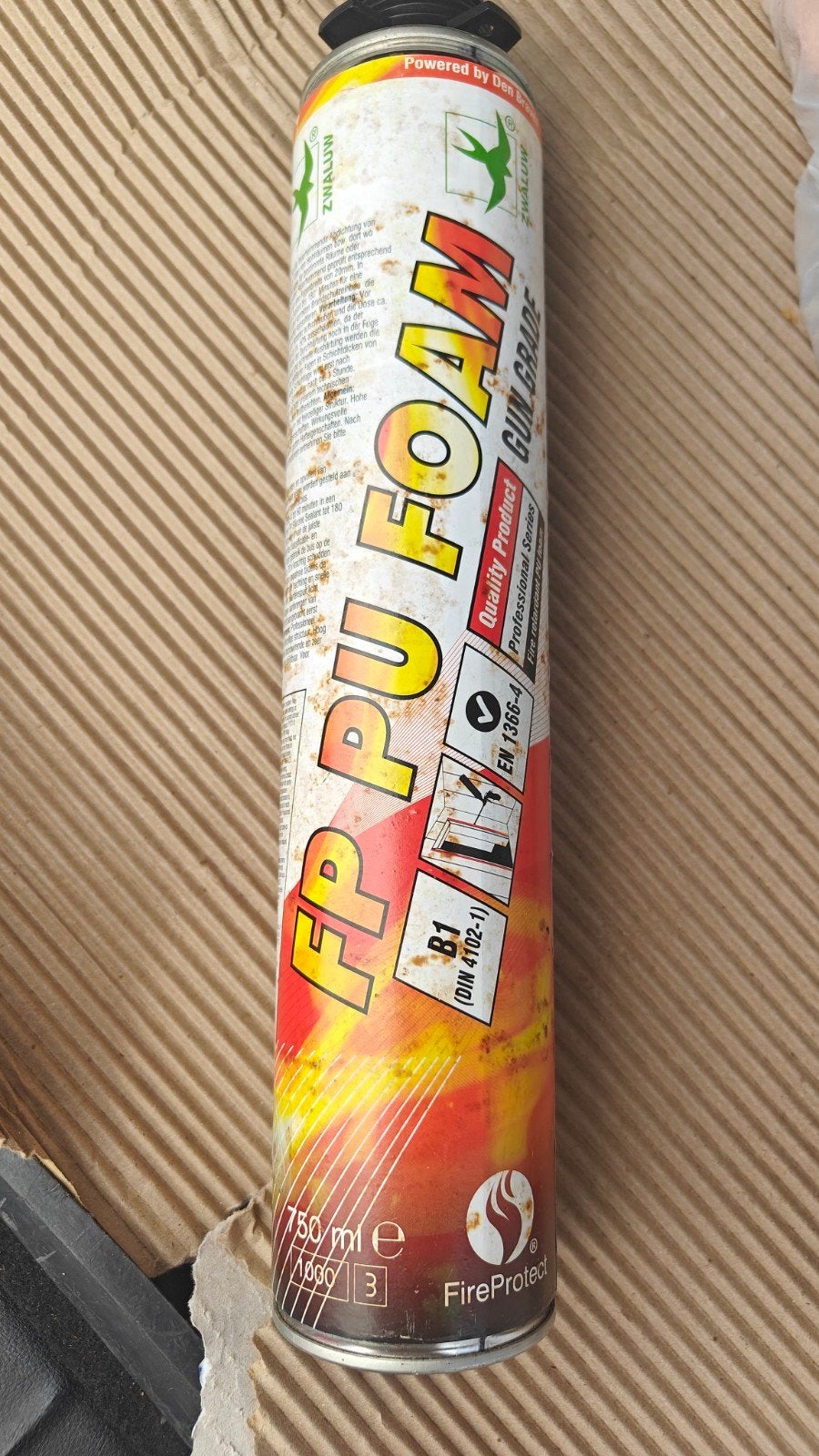Zwaluw FP PU Foam brandwerend montageschuim., Ophalen of Verzenden