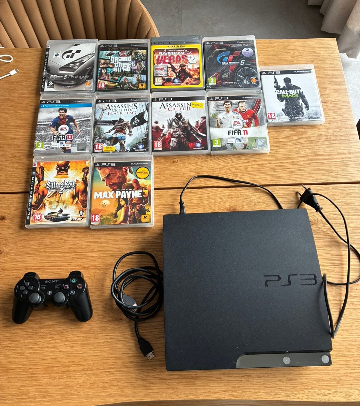 Ps3 + 11 spelletjes, Enlèvement ou Envoi, Comme neuf