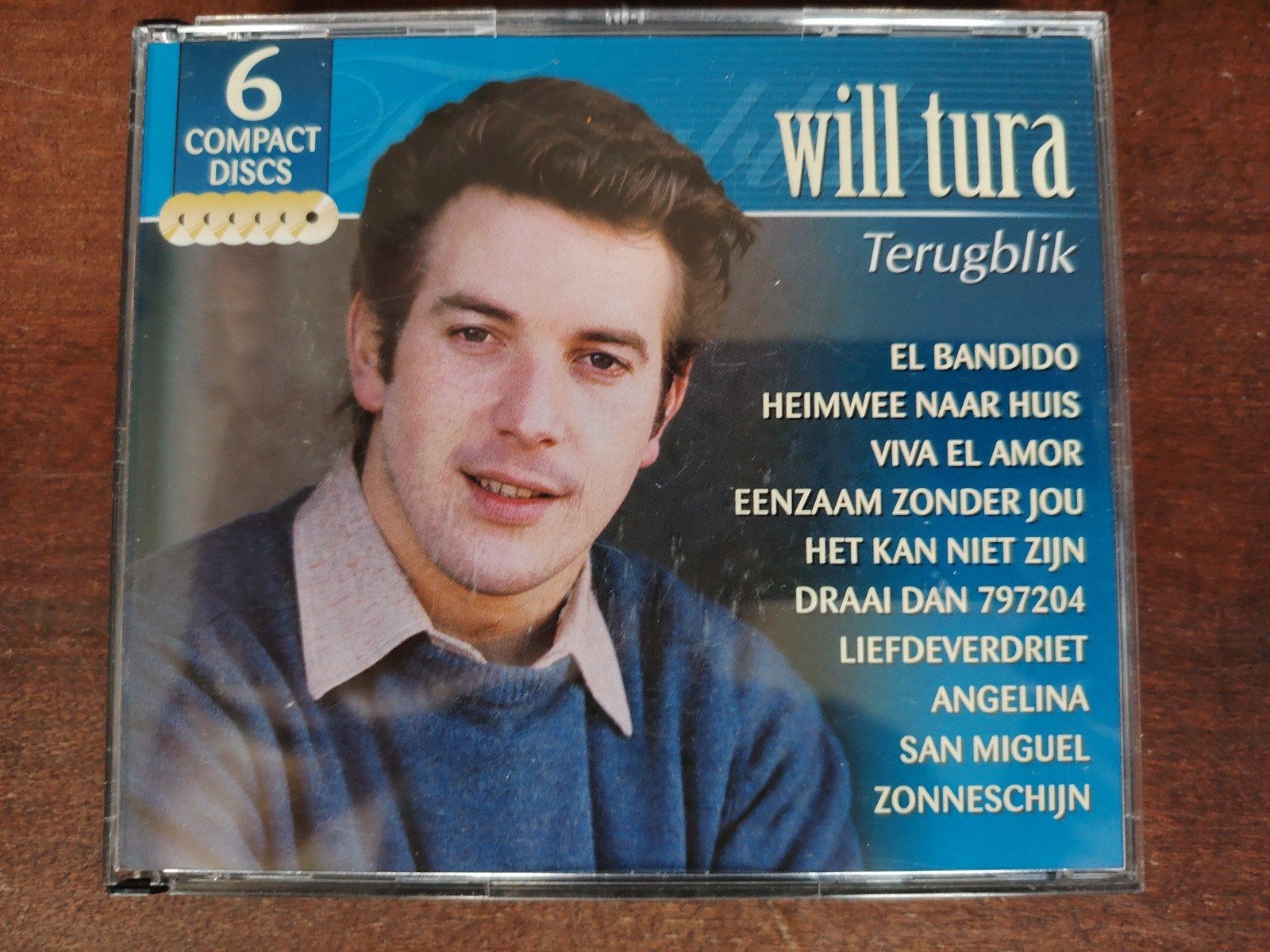 6-CDbox : WILL TURA - TERUGBLIK, Cd's en Dvd's, Ophalen of Verzenden, Zo goed als nieuw