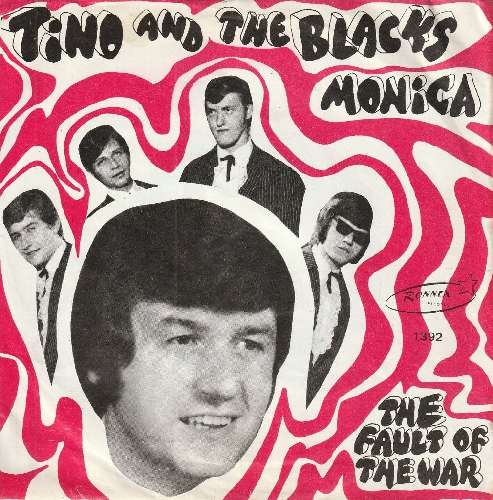 Tino & the Blacks - Monica - Belpop, Cd's en Dvd's, 7 inch, Zo goed als nieuw, Rock en Metal, Overige typen