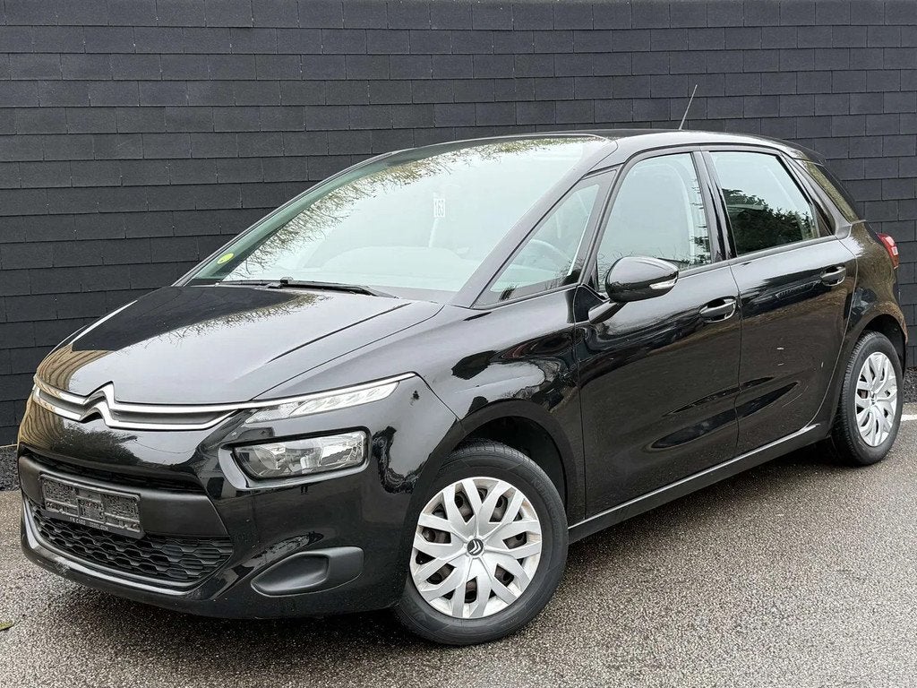 Citroën C4 Picasso 1.6 e-HDi+AIRCO+ECRAN+CARNET+EURO 5, Stof, Gebruikt, Zwart, 4 cilinders