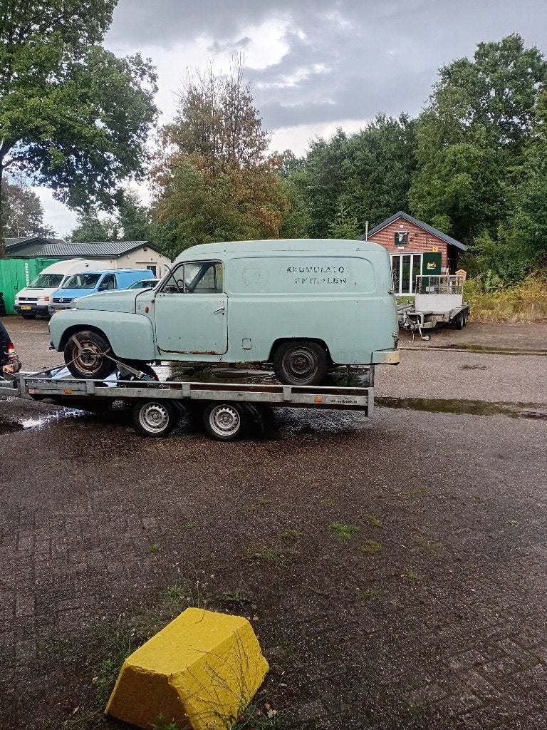 Rare Volvo PV210 Duett (1966) (Type 21164), Autos, Achat, Boîte manuelle, Bleu, Particulier